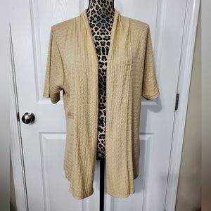 Kim Kim Rogers Drape Front Knit Cardigan